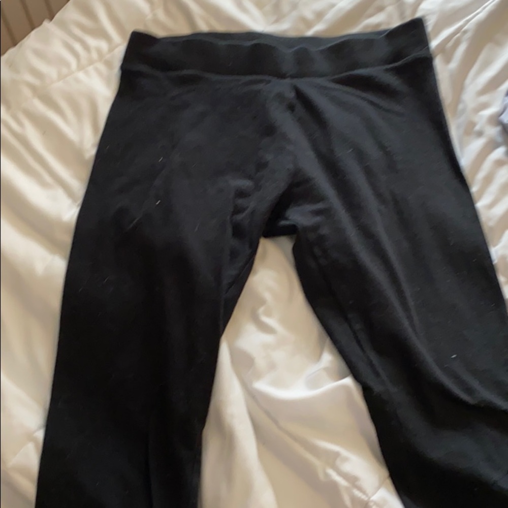 black leggings